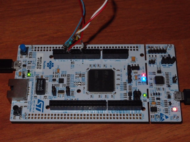 Carte Nucleo STM32F7