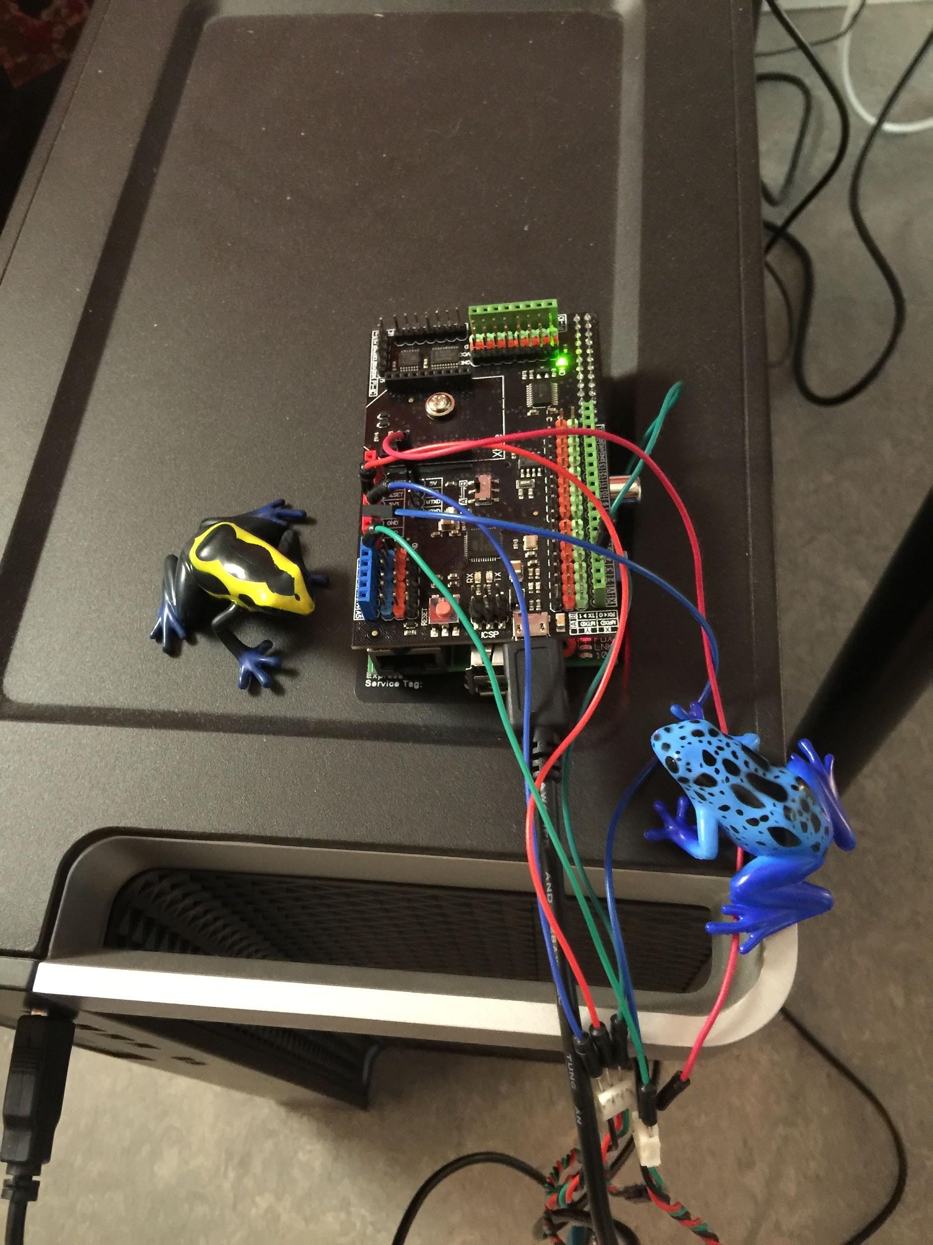 Système informatique du terrarium