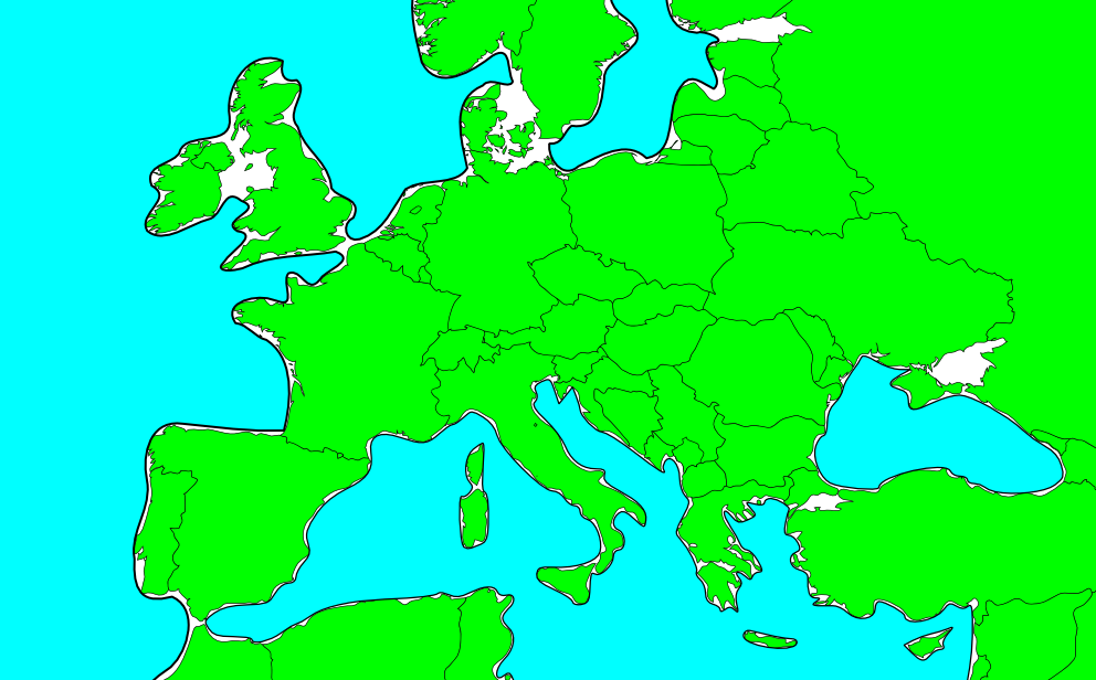 Terres et mers dans Inkscape